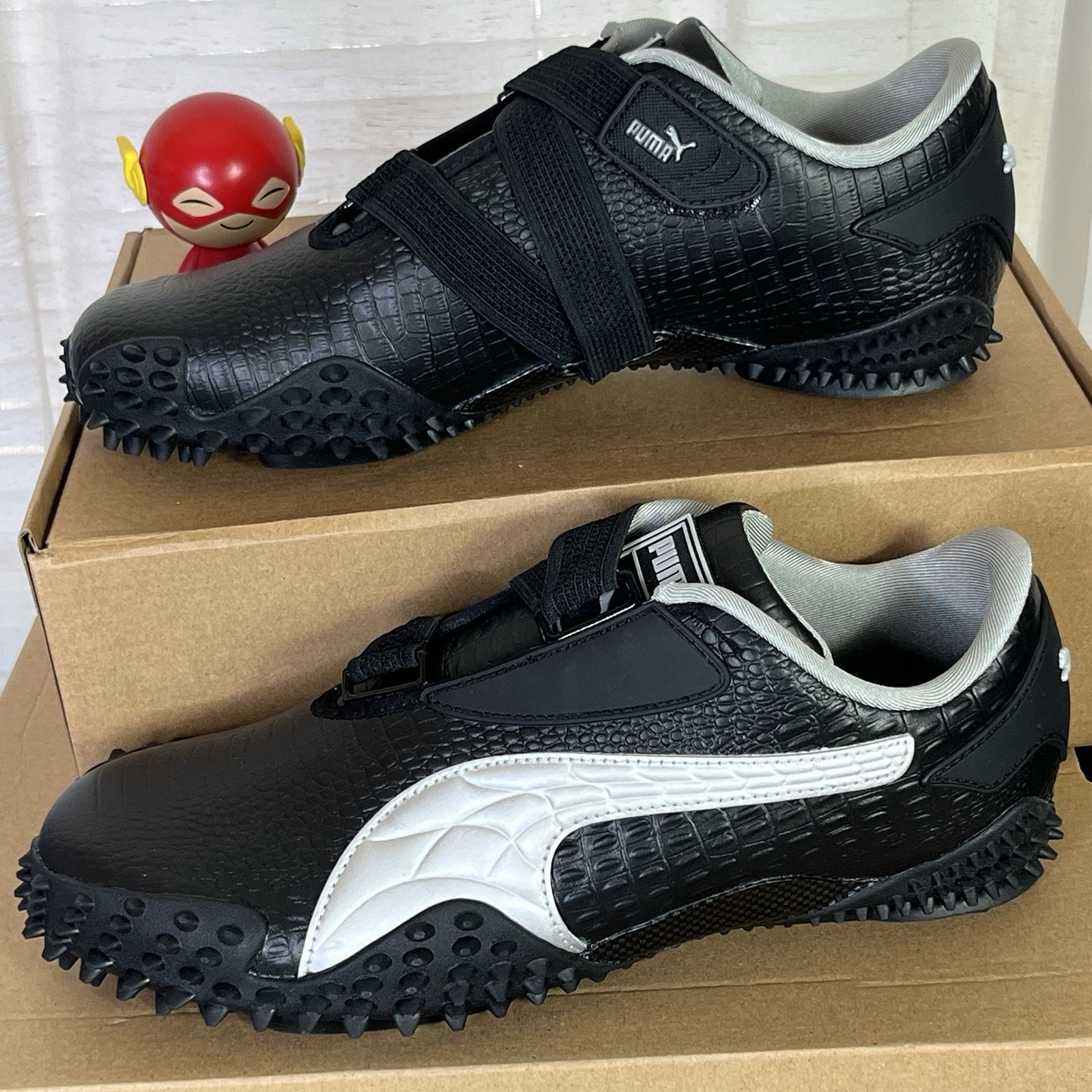 Puma X A$Ap Rocky Mostro Og Sneakers Mens Size 9 Black / White Shoes 404408-01